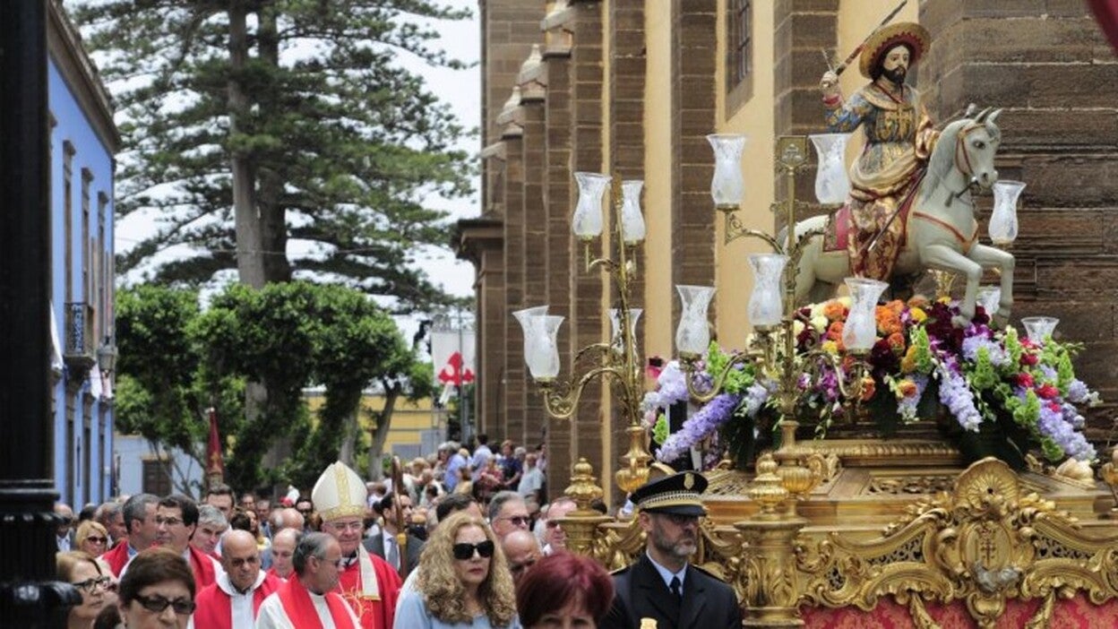 De Gáldar a Tunte, por el patrón