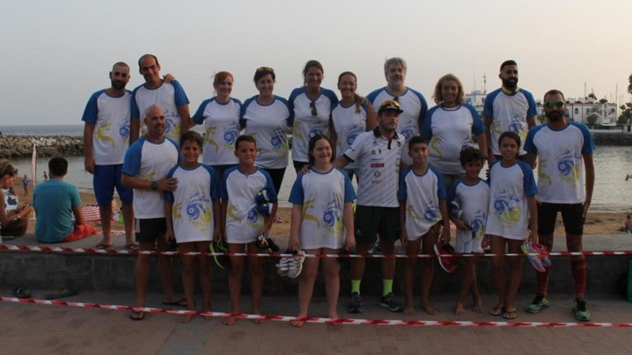 Éxito del Carucagua en la Swin Run de Mogán