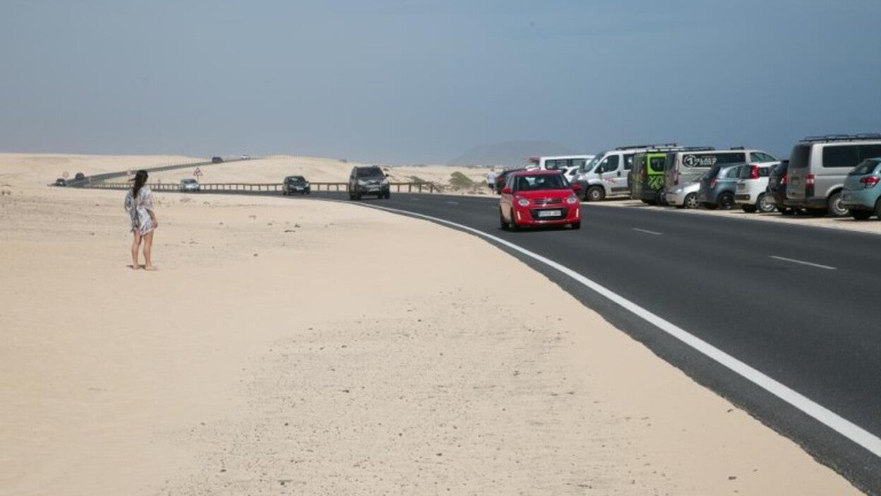 Las Dunas de Corralejo pierden casi 300 hectáreas en 20 años