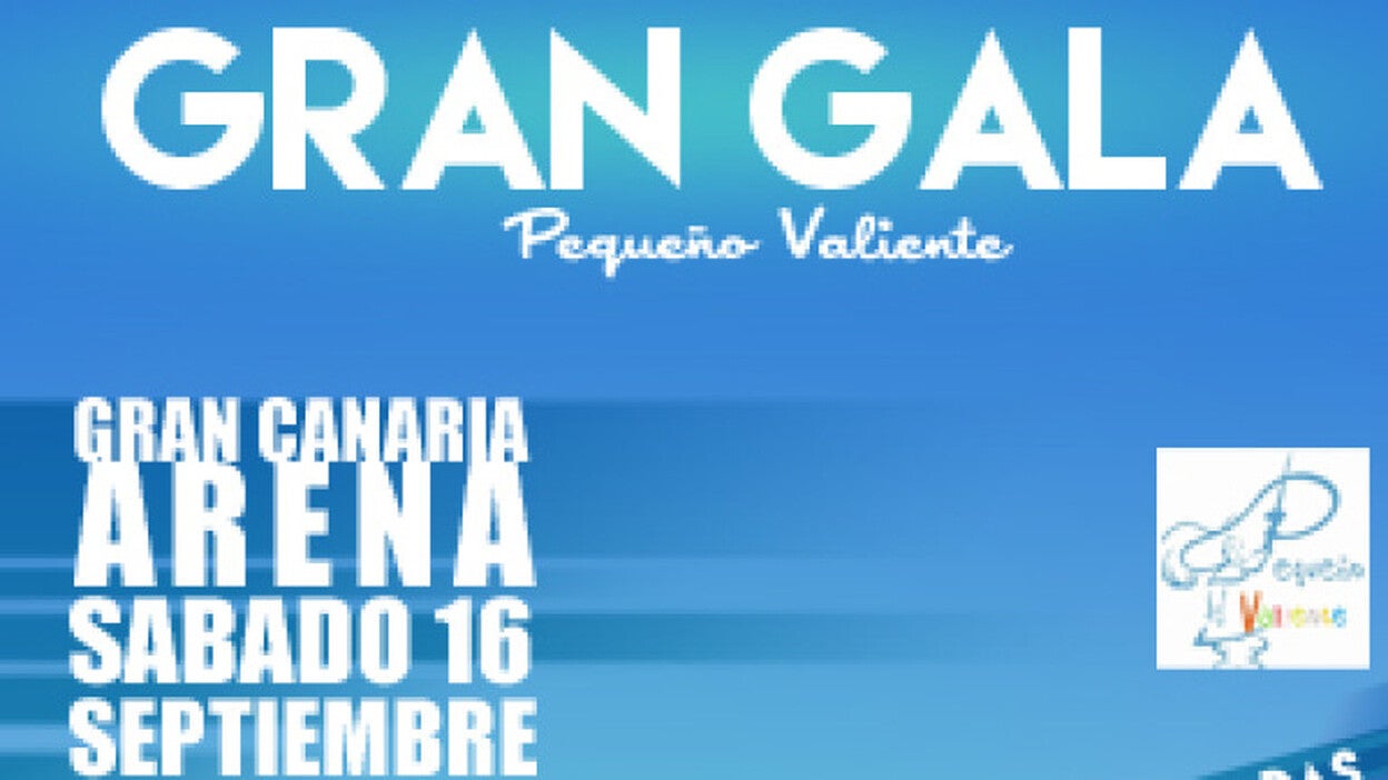 La Gala solidaria ‘Pequeño Valiente’, a punto