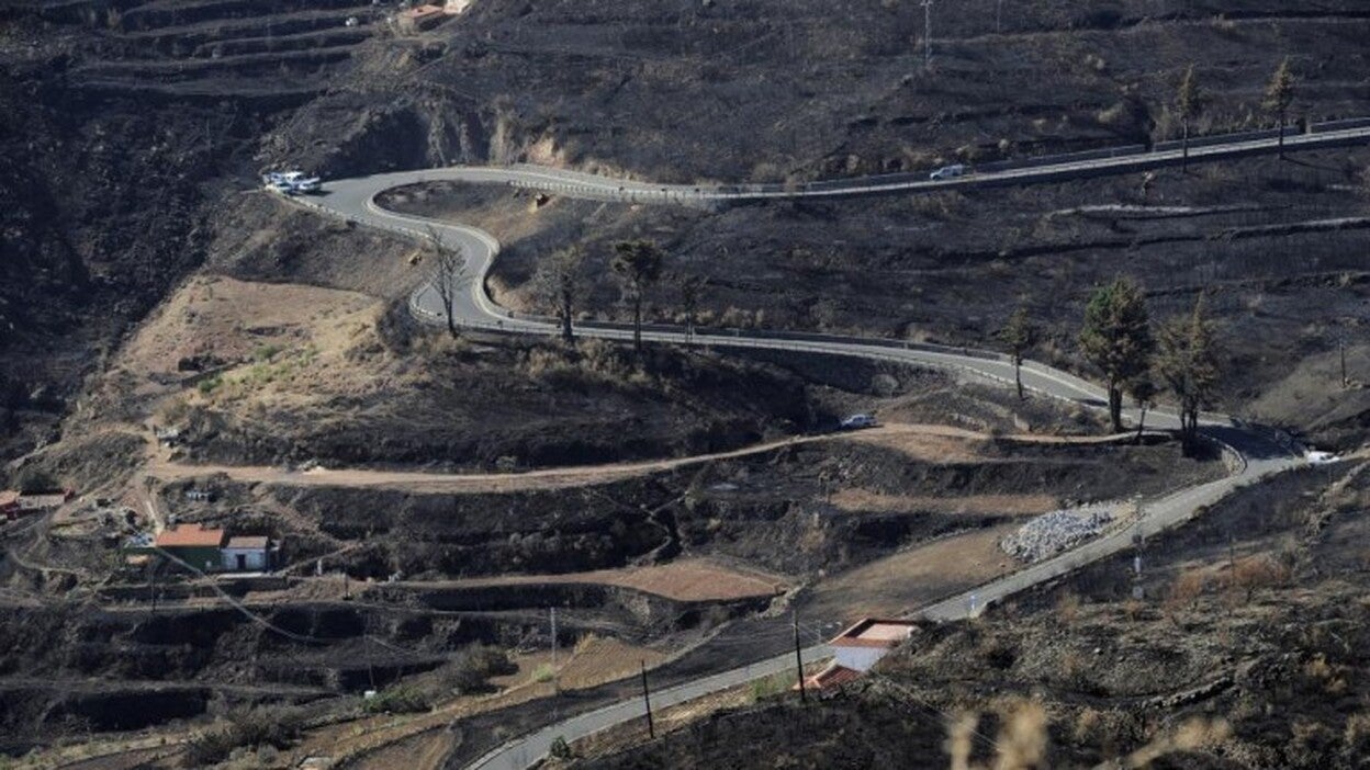El Cabildo activa 500.000 euros en ayudas por el incendio