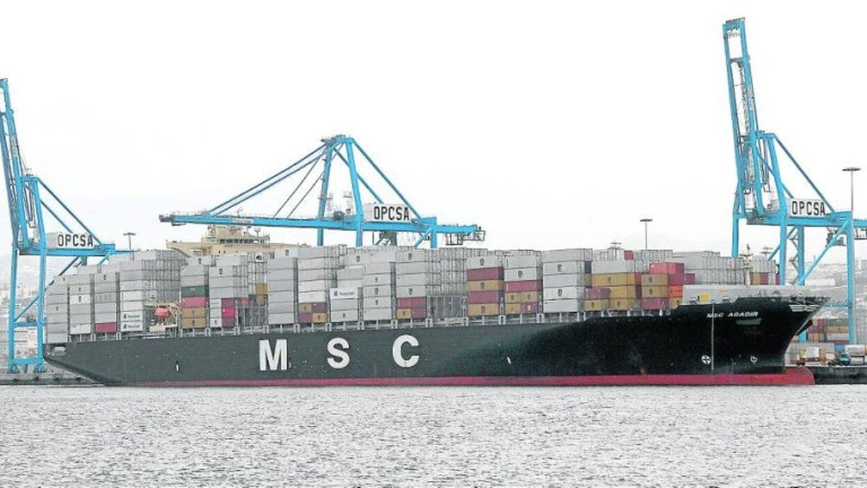 MSC tira en agosto de todos los indicadores portuarios