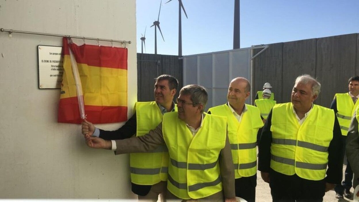 Clavijo inaugura el complejo eólico más grande de Canarias