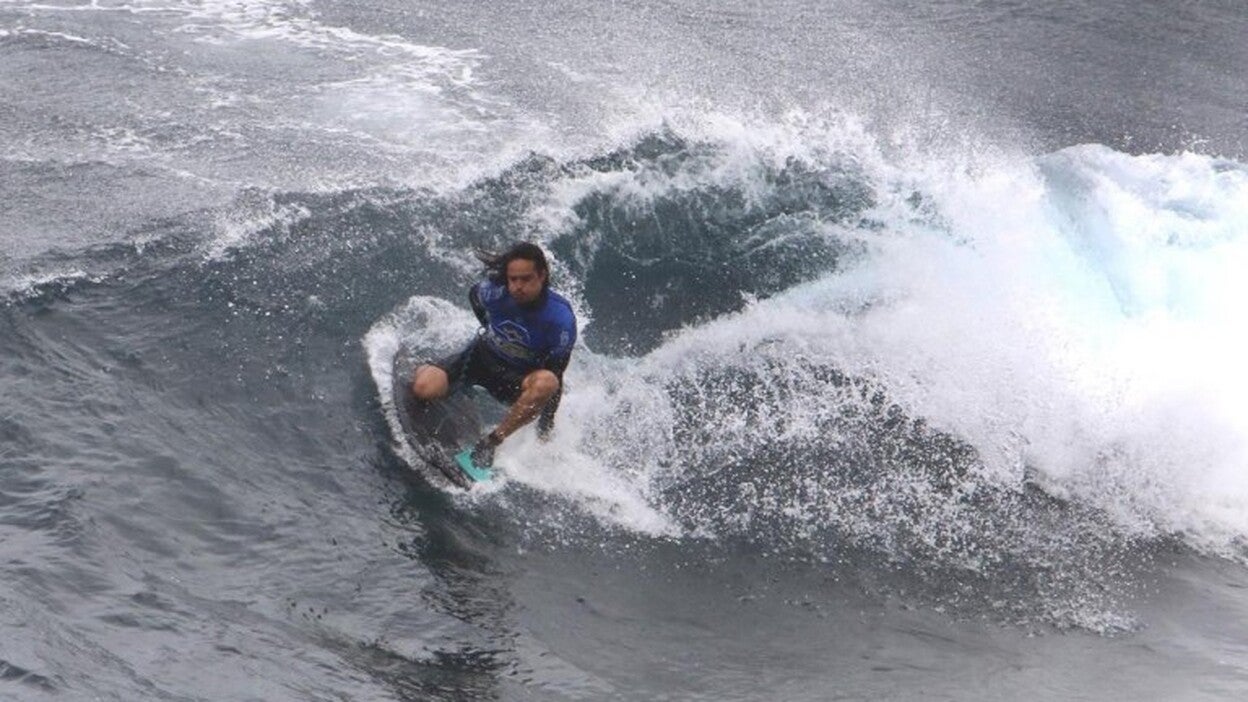Primer día de bodyboard mundial en Gáldar