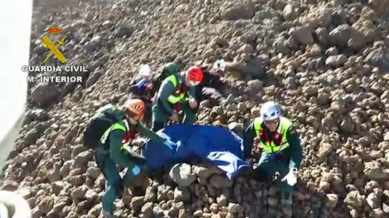 El cuerpo hallado en el Teide es el de Víctor Teni
