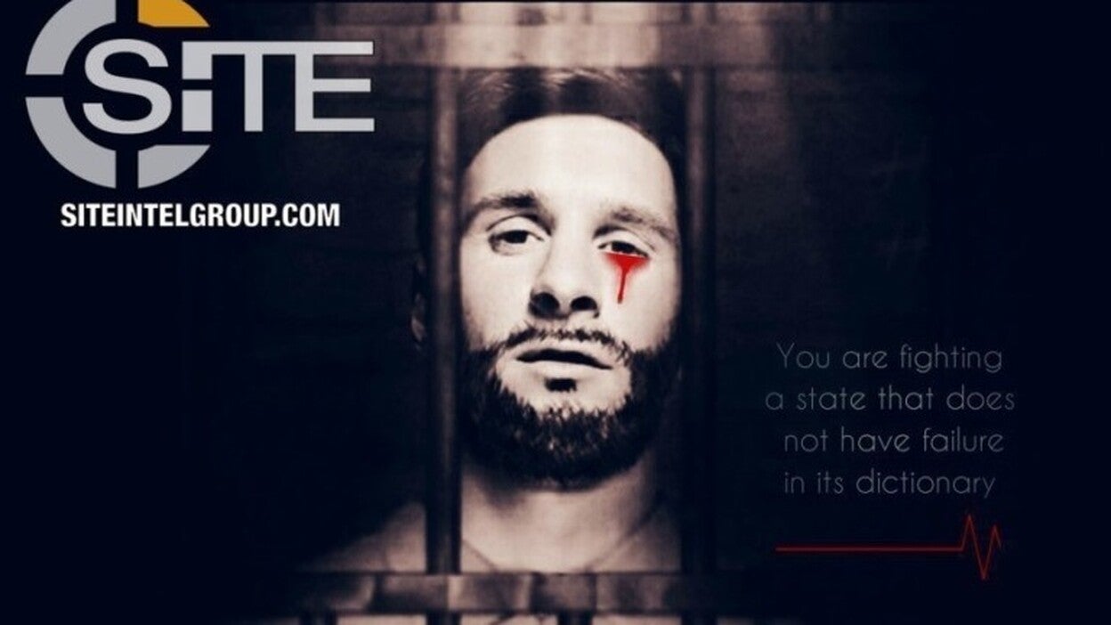 ISIS amenaza el Mundial de Rusia con una imagen de Messi