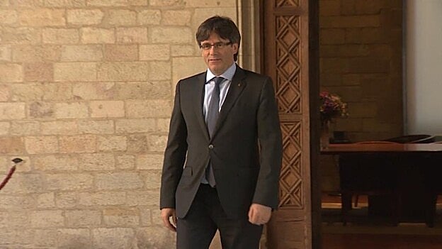 Puigdemont dará explicaciones sobre su traslado a Bruselas.