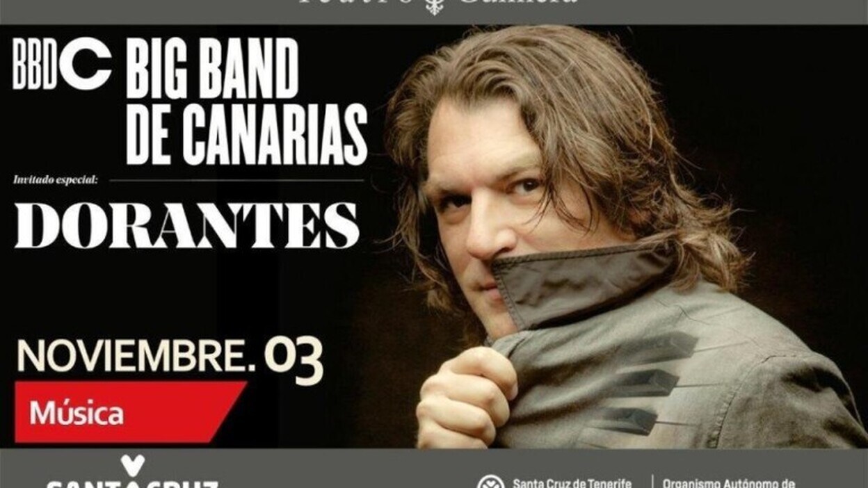 La Big Band de Canarias y  Dorantes en el Teatro Guimerá