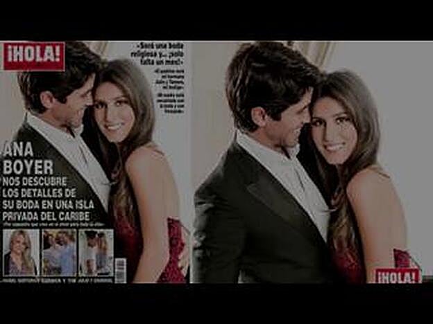 Ana Boyer y Verdasco se casan en un mes en el Caribe