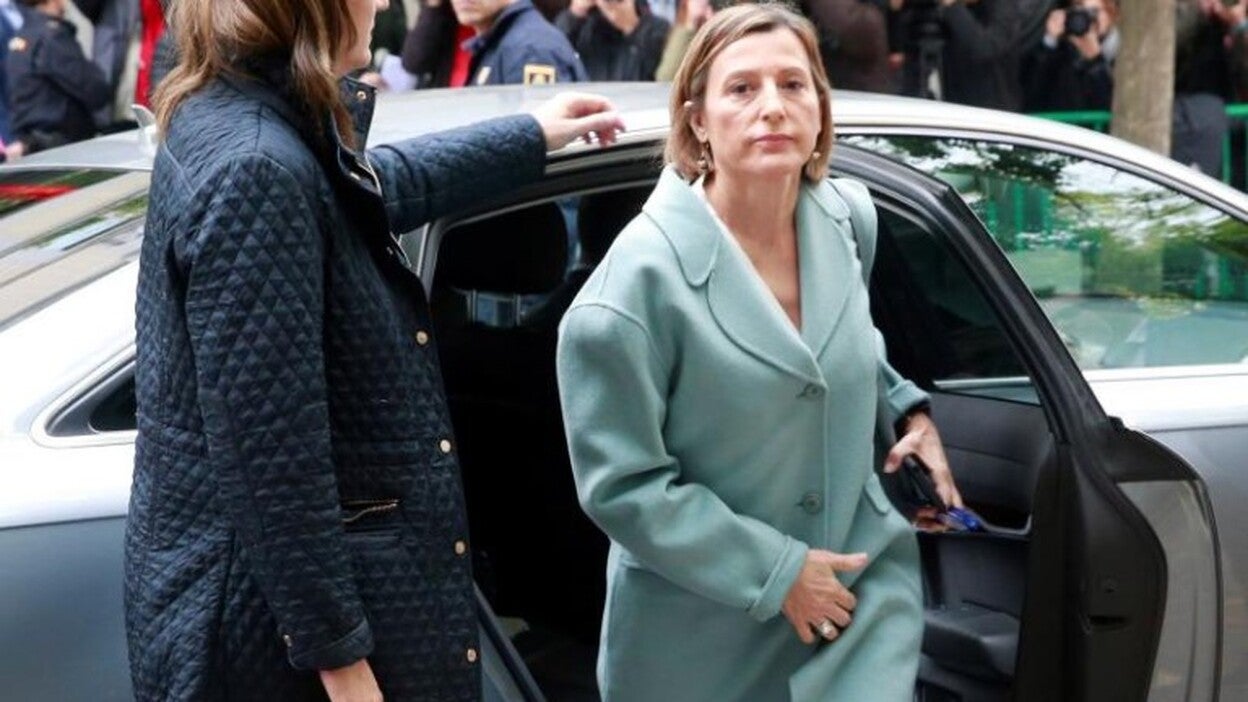 Se aplazan las declaraciones de Forcadell y miembros Mesa