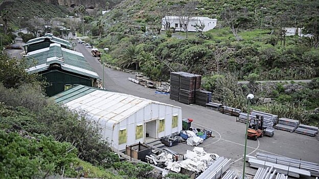 Posible emplazamiento del albergue municipal. /  Arcadio Suárez