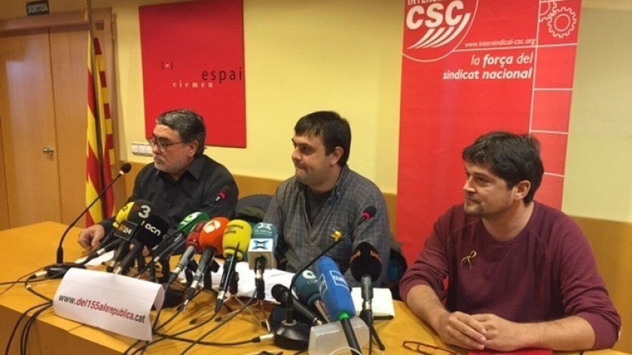 Intersindical CSC convoca huelga general en Cataluña