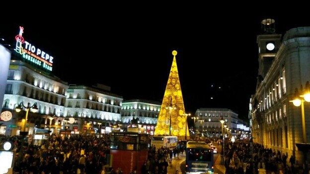 Las luces navideñas se encenderán en Madrid el 24 de noviembre
