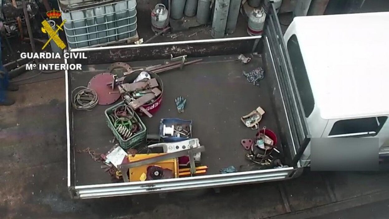 32 detenidos por robar 70 Tm de metal en el puerto