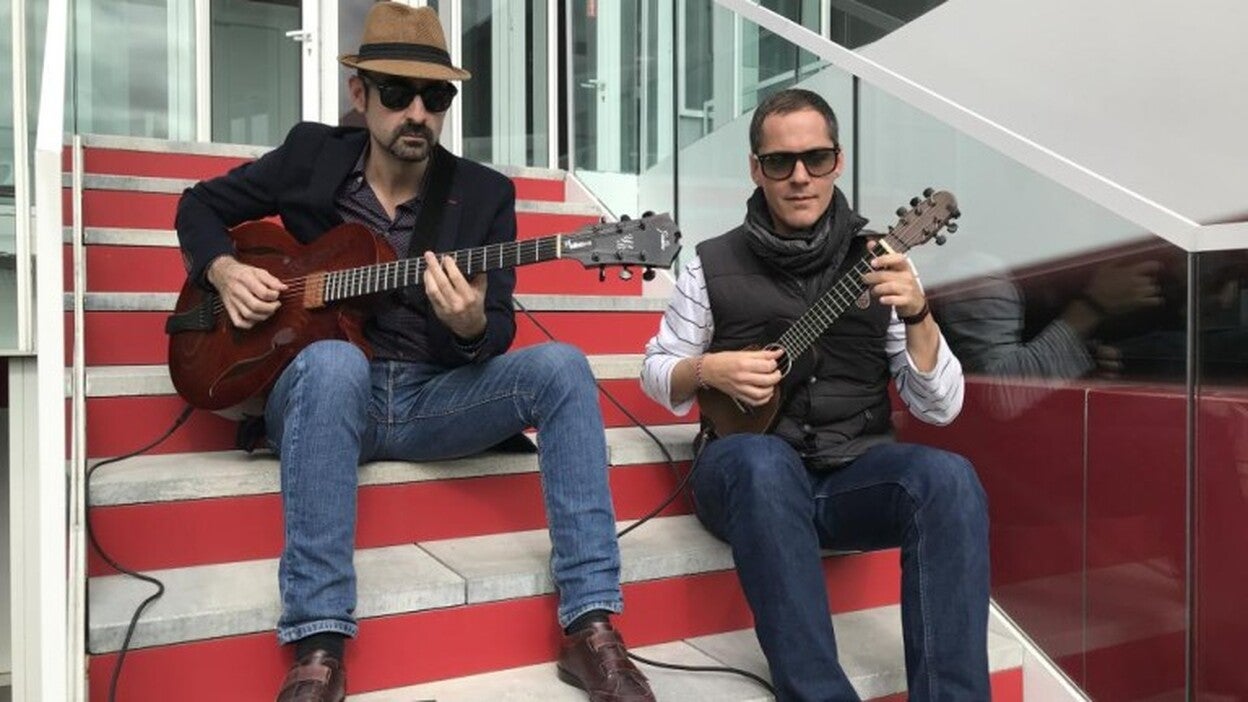 Germán López y Yul Ballesteros celebran la navidad