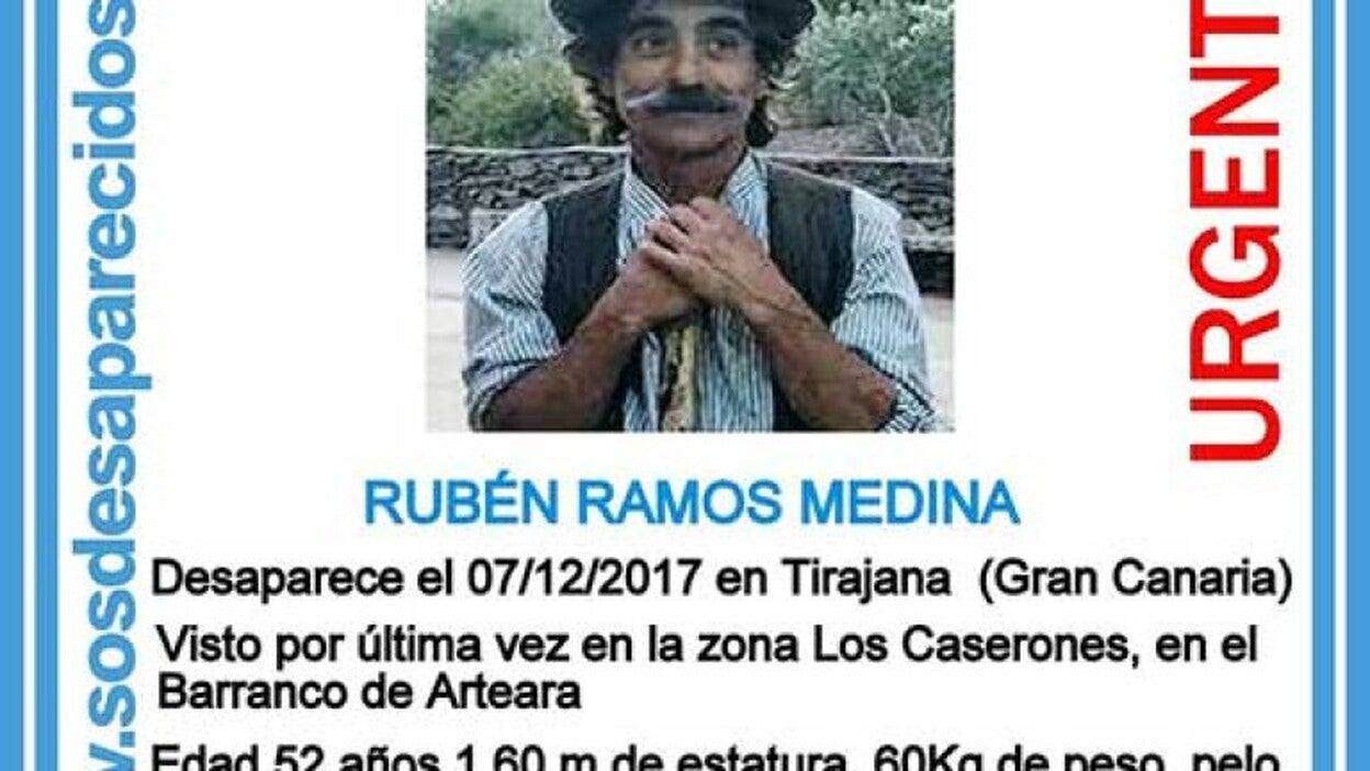 Desaparecido en el sur de Gran Canaria