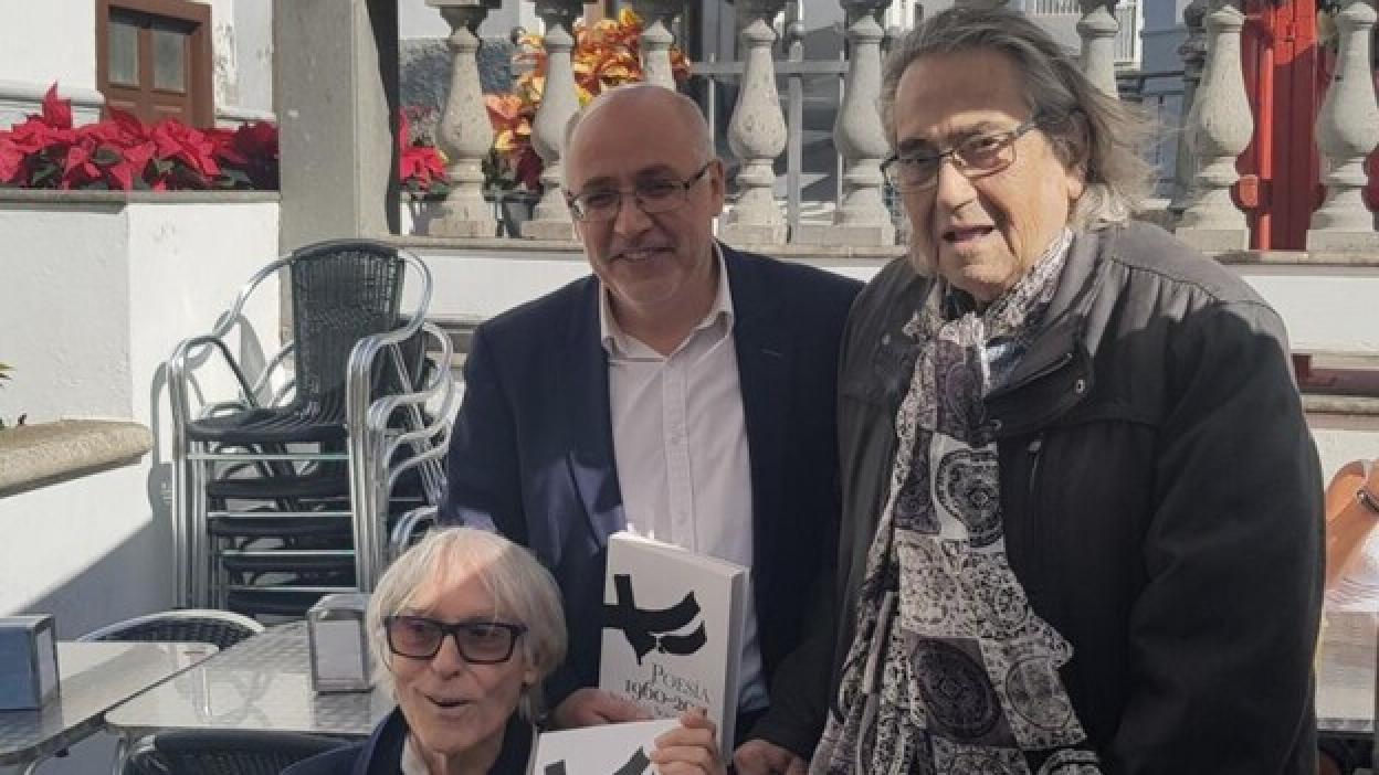 Chano Sosa improvisa ante Morales y Dámaso