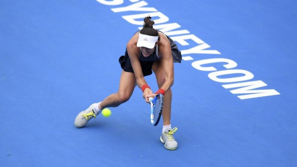 Garbiñe Muguruza, baja en Sídney por lesión