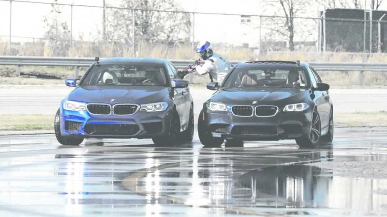 El nuevo BMW M5, Guinness World Records de derrapaje