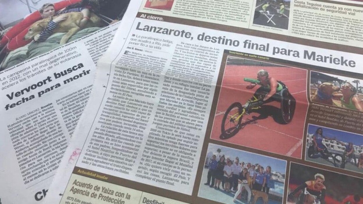 Marieke insiste en repartir sus cenizas