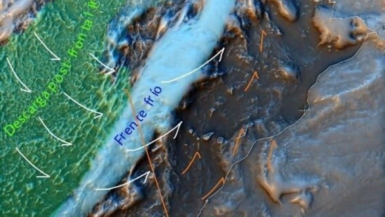 La borrasca deja vientos de 109 kilómetros por hora