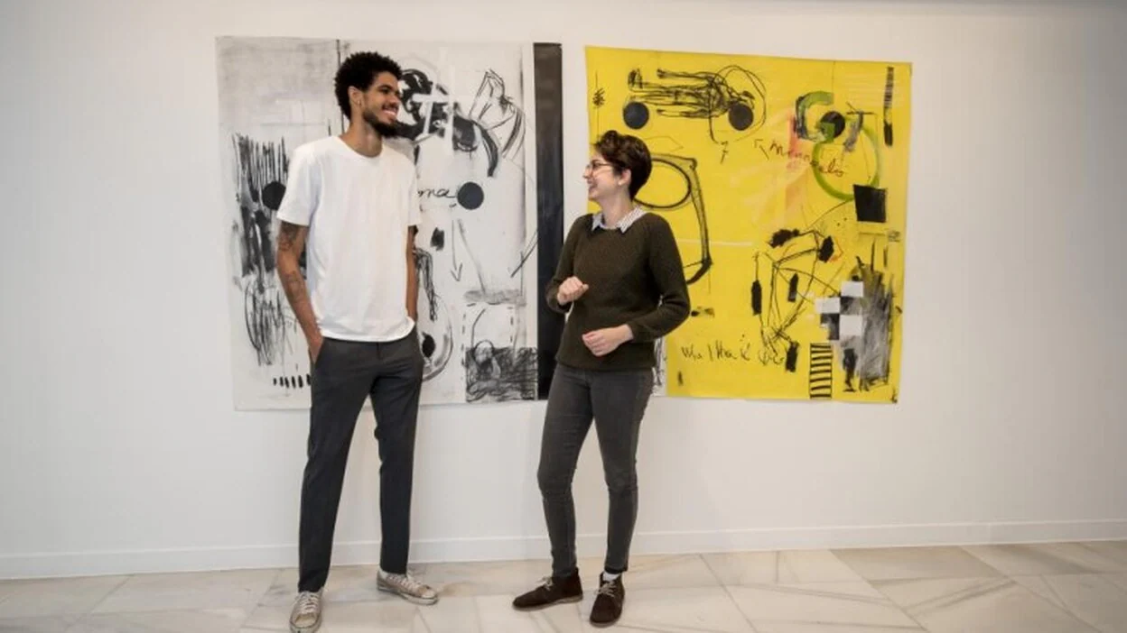 Dos jóvenes acercan en el CAAM el minimalismo y el expresionismo