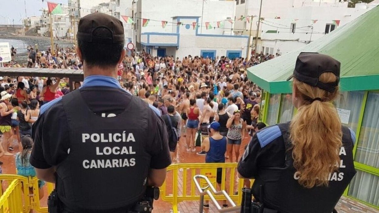 Casi todos son hombres en la policías local en Canarias