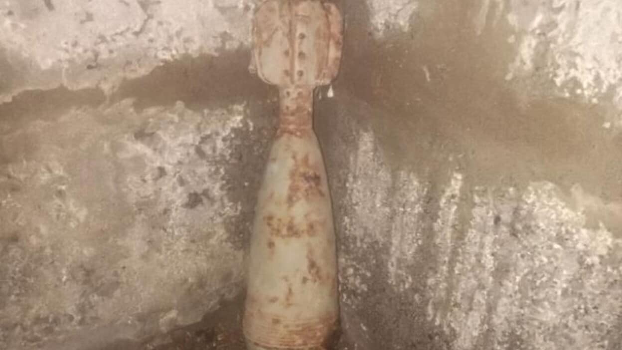 Encuentran una granada en una vivienda en Valleseco