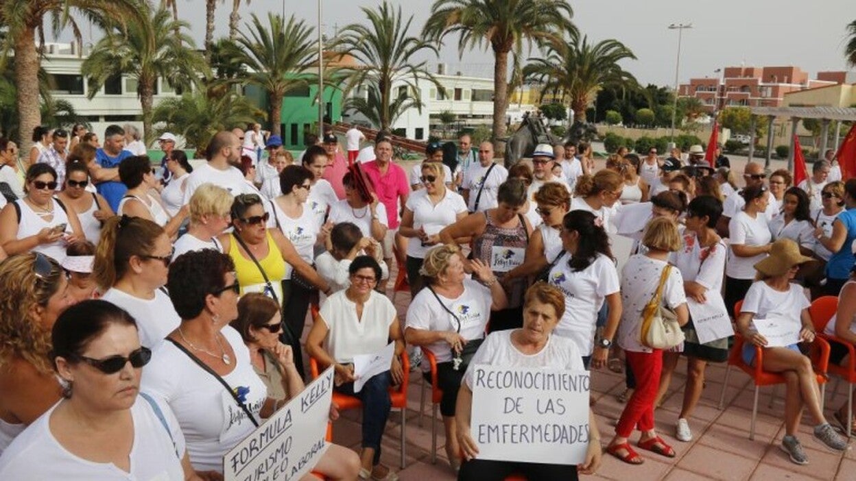 Las kellys expondrán el 5 de abril a Rajoy su precaria realidad laboral