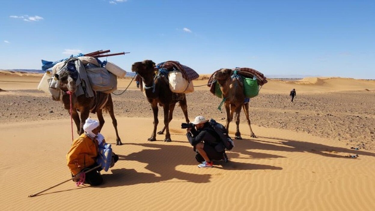 La película de un reto desde la nieve a la arena