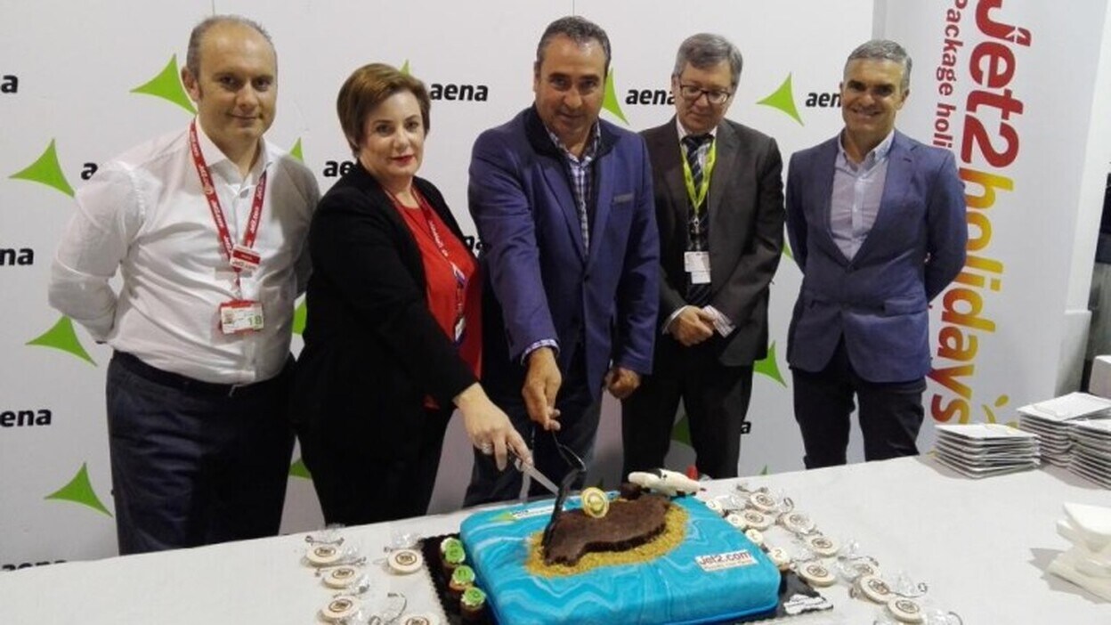 Jet2.com celebra 10 años en el aeropuerto de Lanzarote