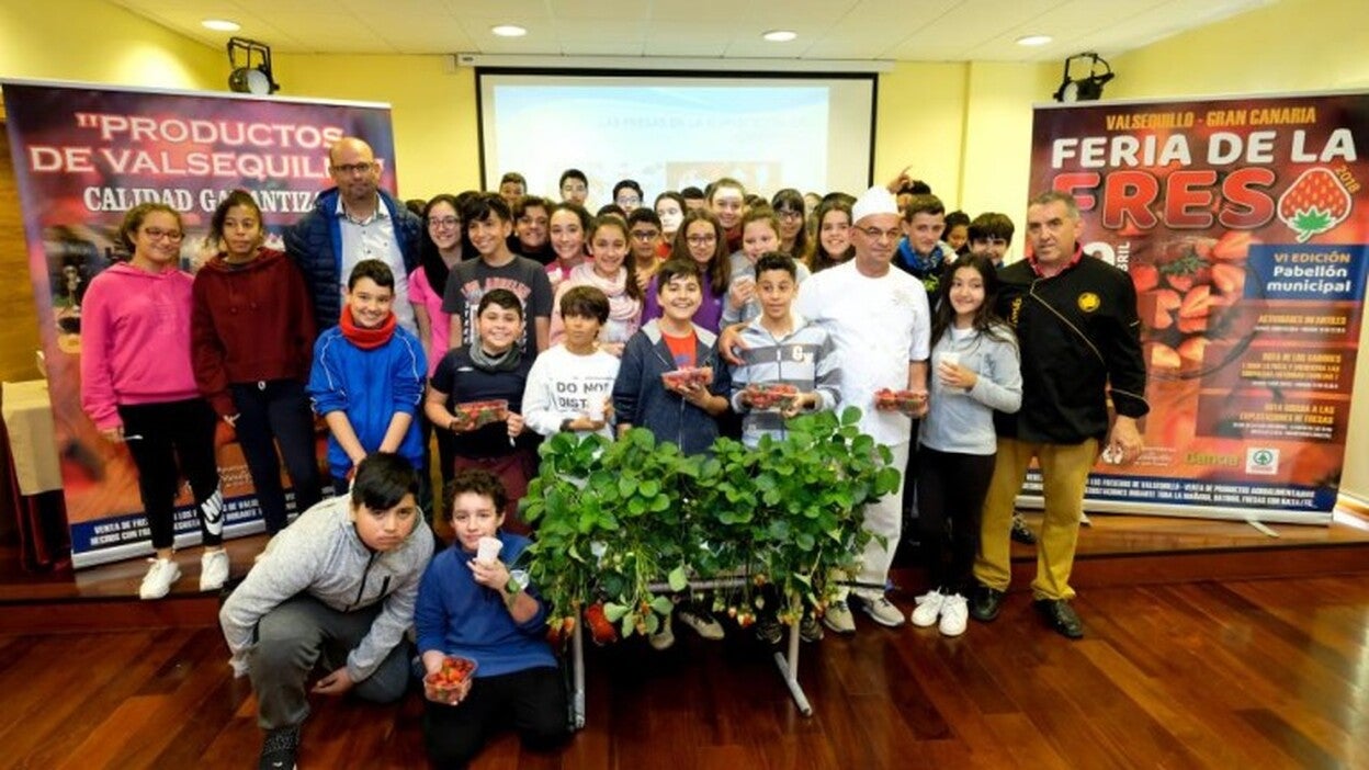 La fresa se mete en las aulas