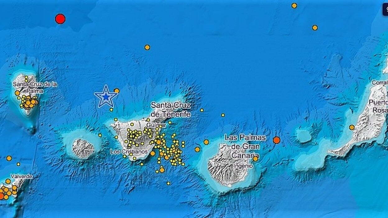 50 «temblores» en 48 horas