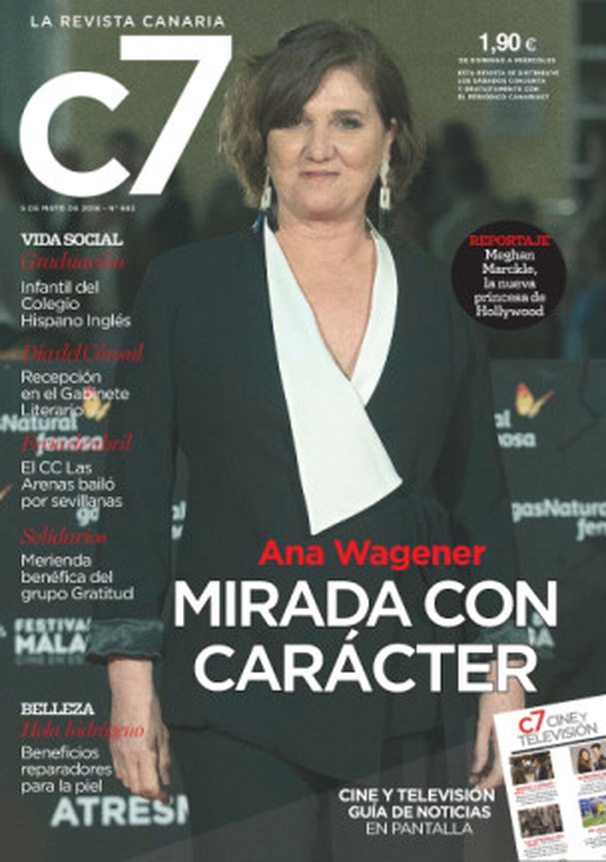 Ana Wagener, portada de C7