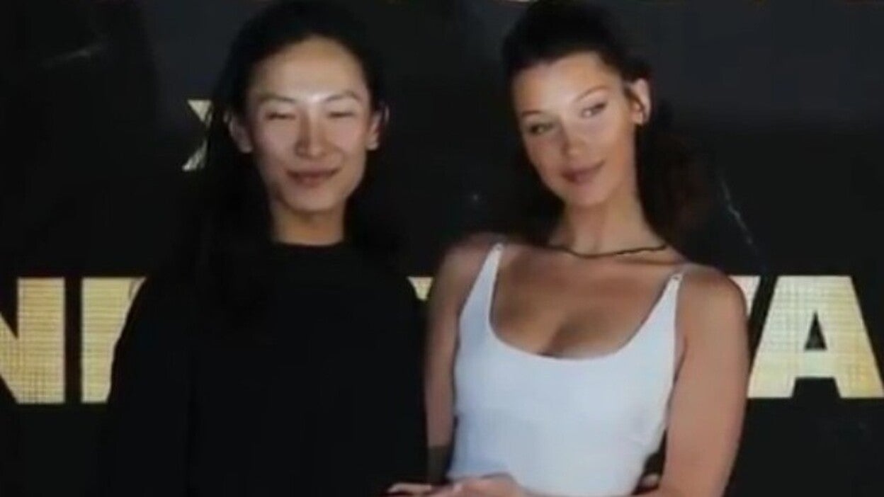 Bella Hadid y Alexander Wang, pura complicidad en Cannes