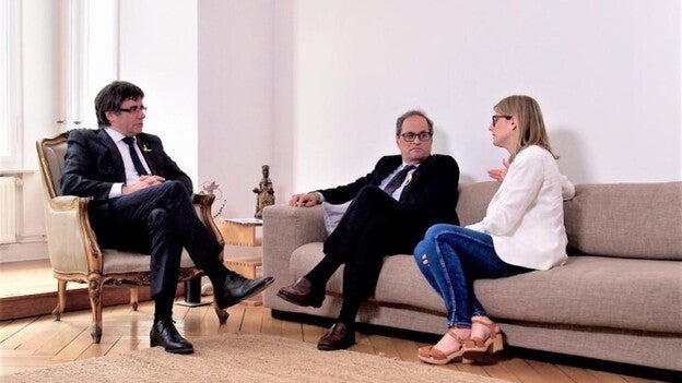 Torra afronta su investidura con el anuncio de un "proceso constituyente"