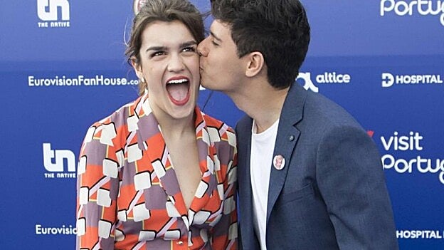 Amaia y Alfred, con todo preparado