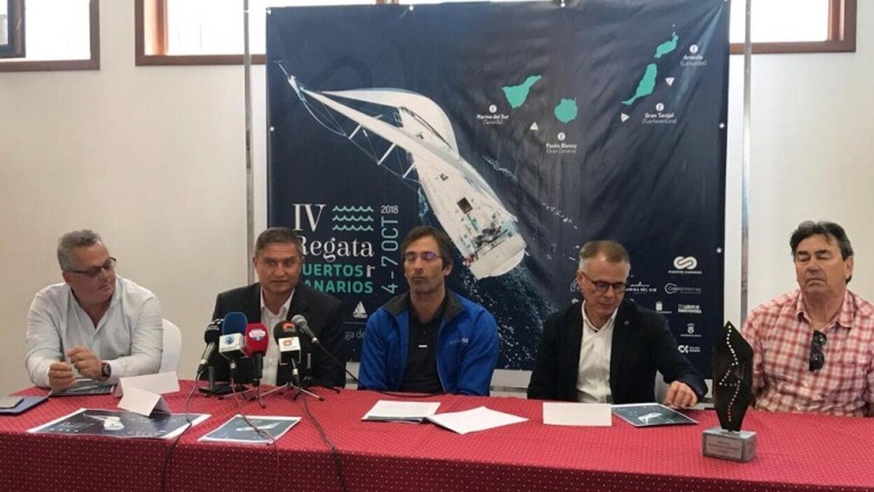 Arrecife, salida de la regata de Puertos Canarios