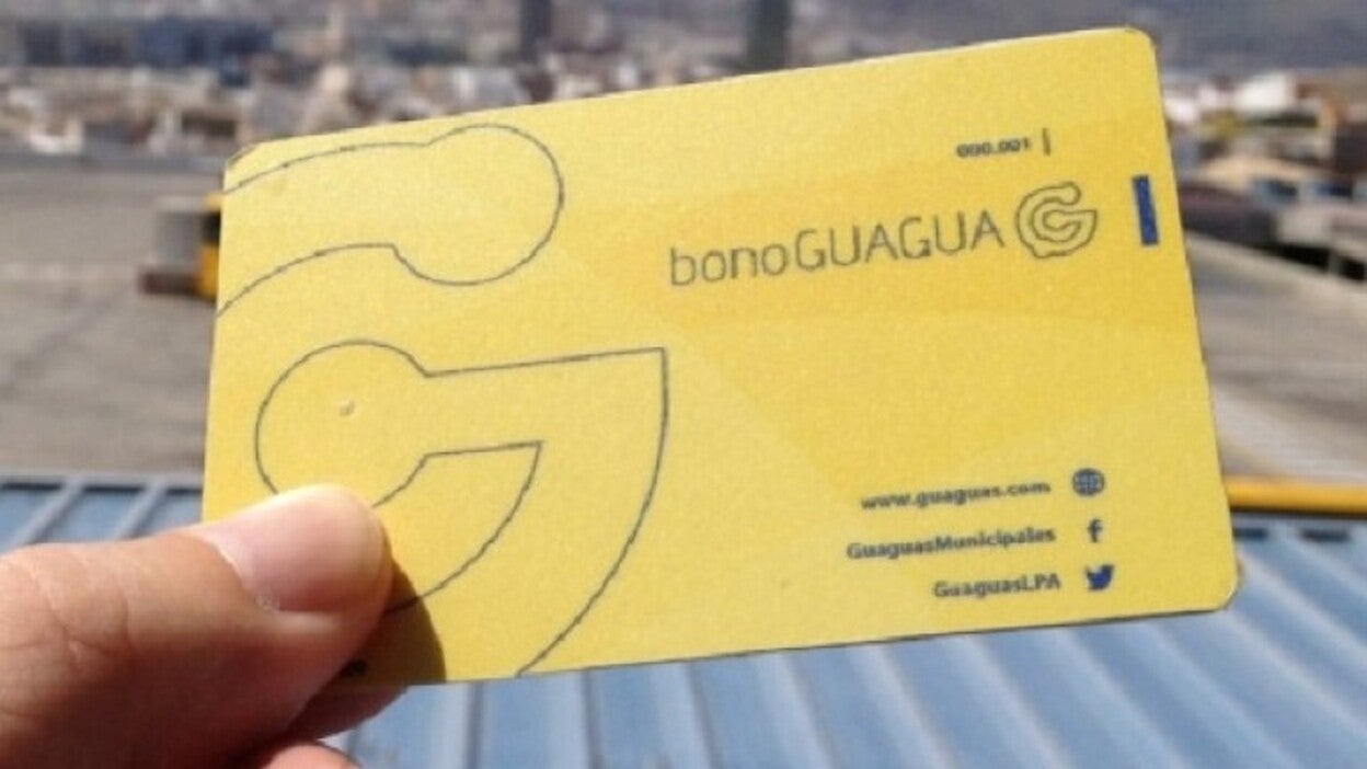 El bono del residente canario para las guaguas, desde septiembre