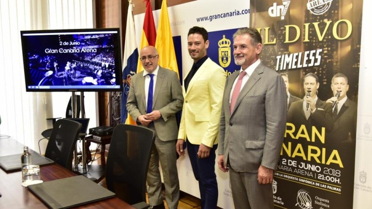 Il Divo inicia su gira en Gran Canaria