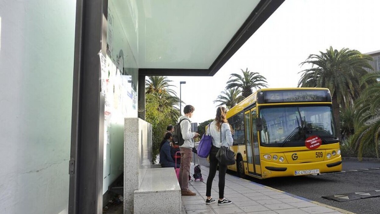 Guaguas Municipales refuerza los servicios en el campus de Tafira por la EBAU