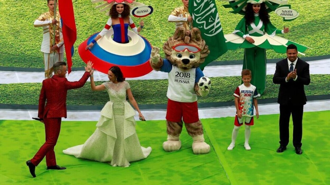 Rusia inaugura el Mundial de fútbol