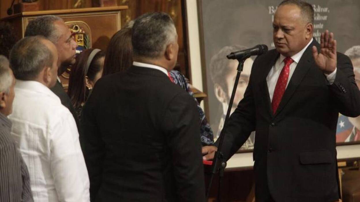 Diosdado Cabello, presidente de la Asamblea Constituyente de Venezuela