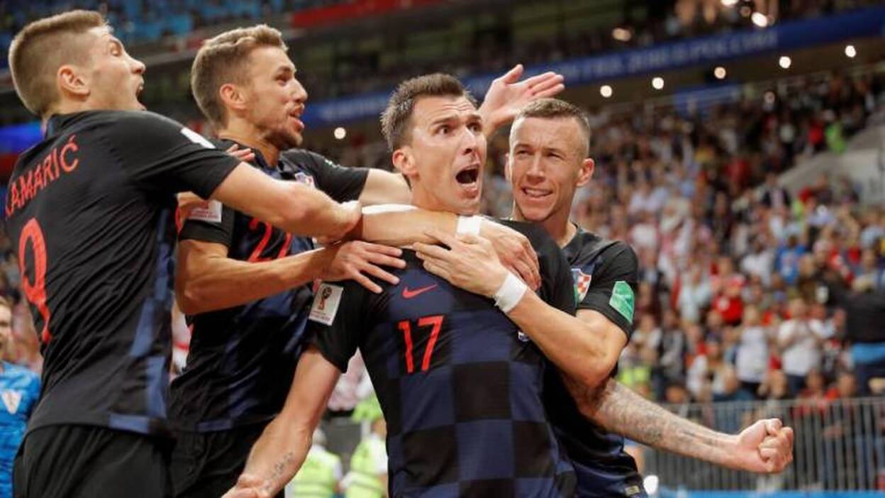 Perisic y Mandzukic meten a Croacia en su primera final