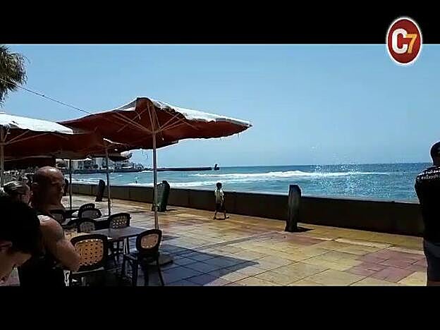 Arinaga seguirá  con la situación de fuerte reboso