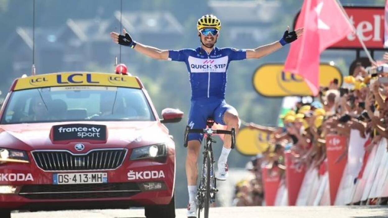 Alaphilippe se consagra en los Alpes