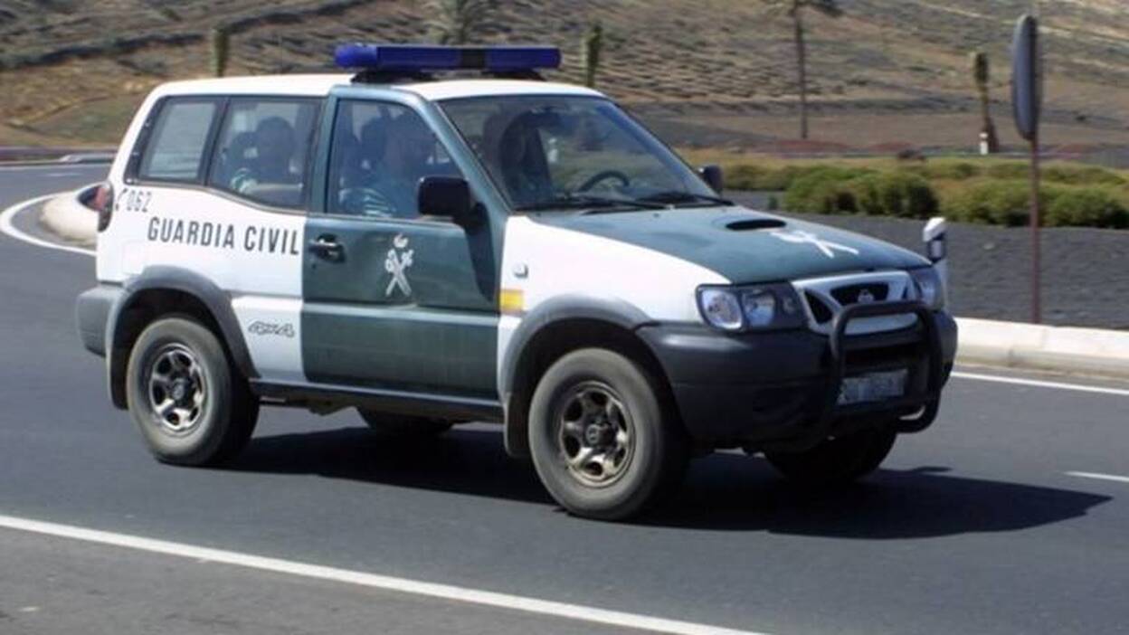 Detenido por lanzar piedras contra agentes de la Guardia Civil en Lanzarote