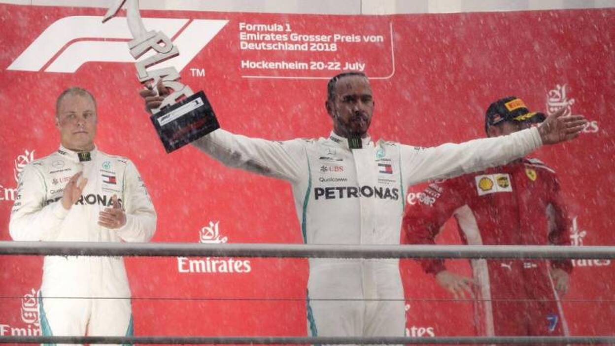 Apoteósica remontada de Lewis Hamilton