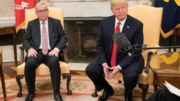 Estados Unidos y la Unión Europea acuerdan una tregua comercial