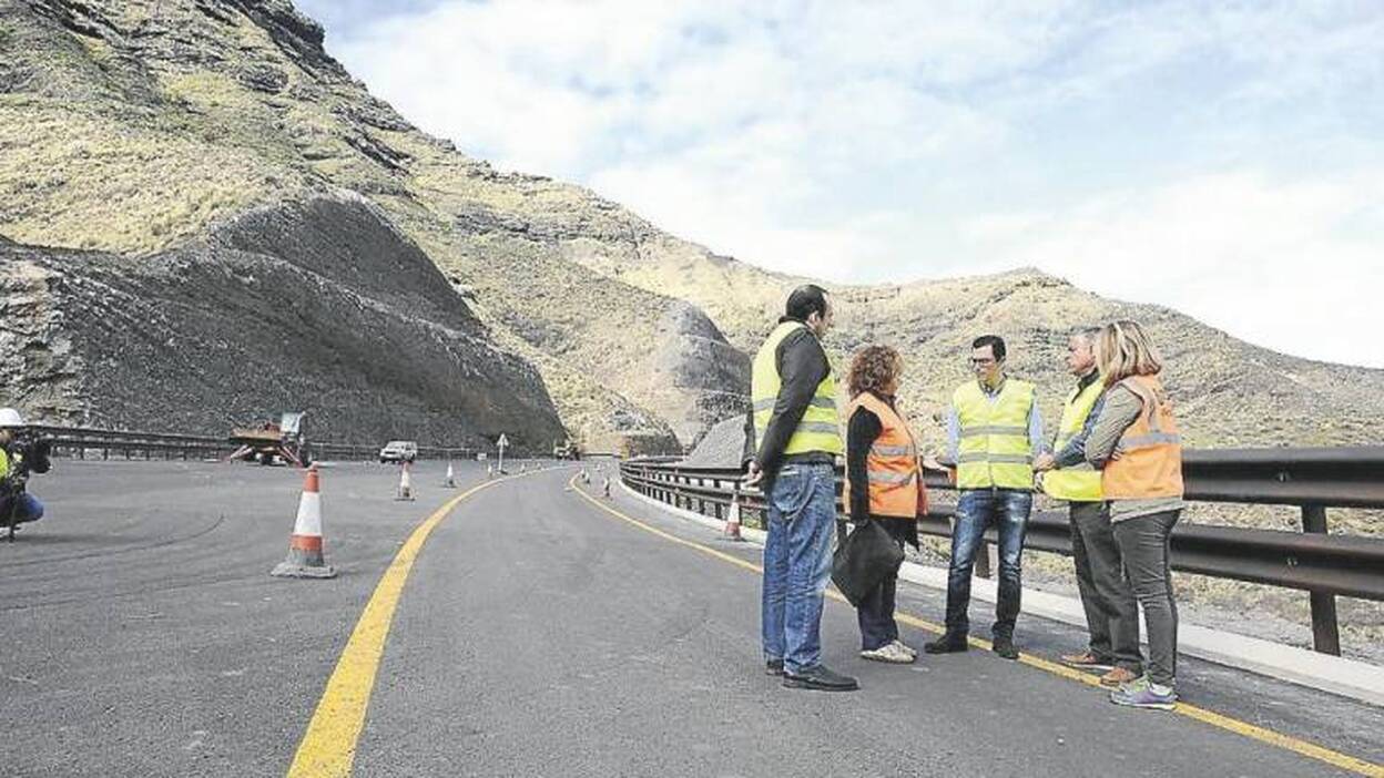 El Gobierno licita la segunda fase de la carretera de La Aldea tras 20 años